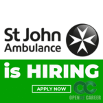 St John Ambulance Opened career