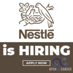 Nestle Opened career