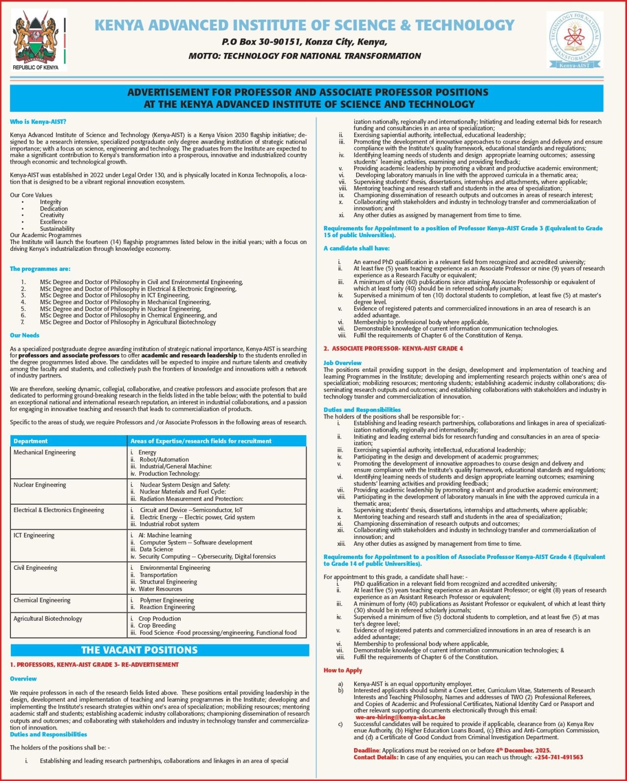 Opportunities Meet Aspirations