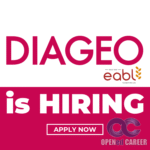 Diageo eabl Opened career