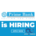 Prime Bank Opened career