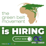 Opened career Green Belt Movement