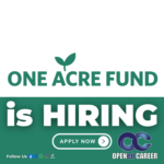 Opened career One acre fund
