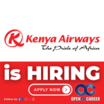 Opened career kenya Airways