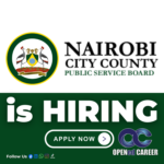 Opened career Nairobi county