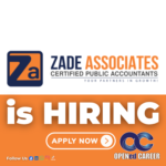 Opened career Zade Associates